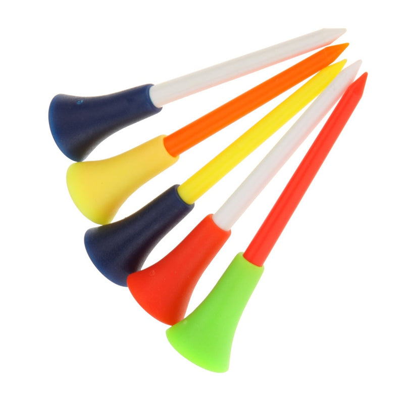 Multi Color Plastic Golf Tees