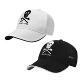 Skull Print Golf Cap