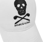 Skull Print Golf Cap