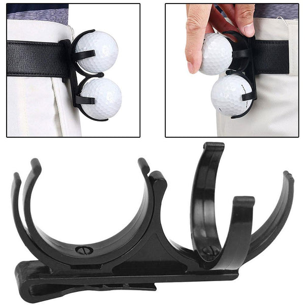 Rotatable Golf Ball Belt Clip