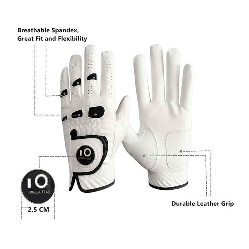 Premium PU Leather Golf Gloves