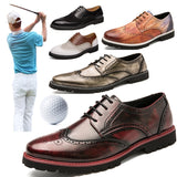 Men's Leather Golf Shoes