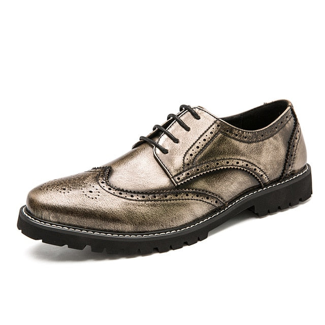 Men's Leather Golf Shoes